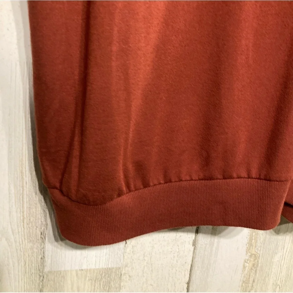 Torrid Lt Weight French Terry Crew Neck Eyelet Short Sleeve Raglan Sweatshirt 5X